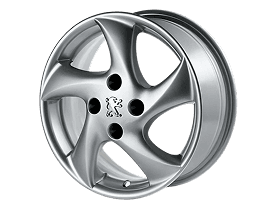 Sirocco – jante aluminium 15" 6J, déport ET28